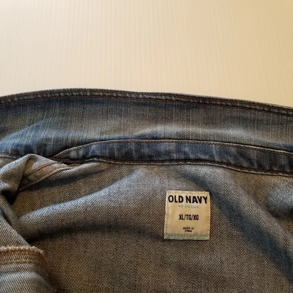 Old Navy Denim Trucker Jean Jacket XL - Picture 7 of 16